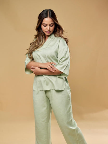 Mintea Top Pant Co Ord Set