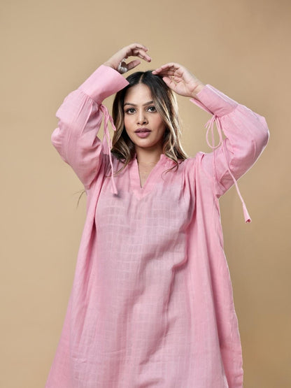 Bubblegum Kurta Pant Set